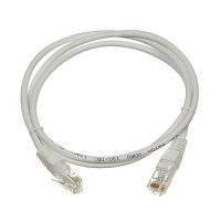 Кабель Патч-корд LANMASTER UTP, вилка RJ-45, вилка RJ-45, кат.5е, LSZH, 1м, белый [lan-pc45/u5e-1.0-wh] LAN-PC45/U5E-1.0-WH