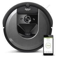 Робот-пылесос IROBOT , серый/черный ROOMBA I7
