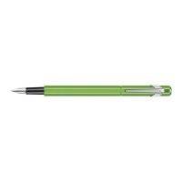 Ручка перьевая Carandache Office 849 Fluo (843.230) Yellow Green Fluo B сталь нержавеющая подар.кор. 843.230