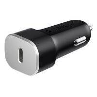 Автомобильное зарядное устройство DEPPA Power Delivery, USB type-C, 2.1A, черный 11289