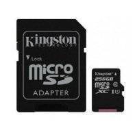 Карта памяти Kingston Canvas Select microSDXC Class 10 UHS-I U1 256GB + SD adapter (SDCS/256GB)