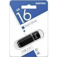 Smartbuy Quartz USB 2.0 16GB SB16GBQZ-K (черный) 
