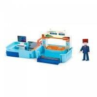 Игровой набор Efko диспетчерская с фигуркой диспетчера, в чемоданчике Раскладывающийся игровой набор Диспетчерская с аксессуарами и фигуркой
