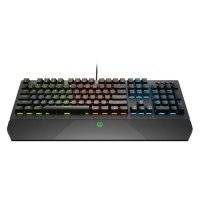 Клавиатура HP Pavilion Gaming 800, USB, c подставкой для запястий, черный [5js06aa] 5JS06AA