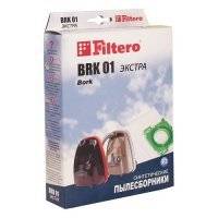 Пылесборники FILTERO BRK 01 ЭКСТРА XXL PACK, пятислойные, 3 шт., подходит для BORK, THOMAS 05856