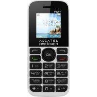 Мобильные телефоны Alcatel 1013D (белый)