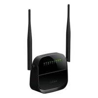Беспроводной роутер D-LINK DSL-2750U, ADSL2+, черный [dsl-2750u/r1a] DSL-2750U/R1A