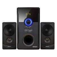 Колонки Bluetooth GINZZU , 2.1, черный/ черный GM-426