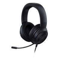 Гарнитура игровая RAZER Kraken X, для компьютера, мониторы, черный [rz04-02890100-r3m1] RZ04-02890100-R3M1