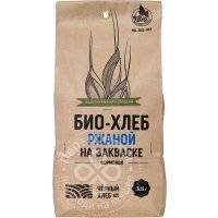 Био-хлеб Черный хлеб Ржаной на закваске формовой 525г 