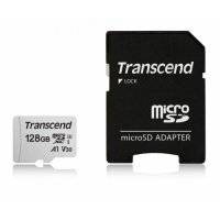 Карта памяти Transcend TS128GUSD300S-A + adapter
