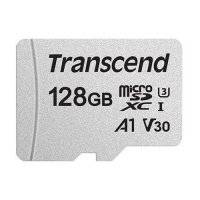 Карта памяти Transcend microSDXC 300S Class 10 UHS-I U3 A1 V30 128GB (TS128GUSD300S)