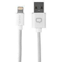 Кабель для iPod, iPhone, iPad Qumo MFI Fullmetall XR Color White