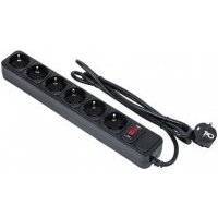 Сетевой фильтр ExeGate SP-6-3, 6 розеток, 3 м, Black SP-6-3B