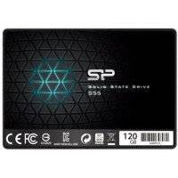 Твердотельный накопитель SSD 2.5" 120 Gb Silicon Power Read 550Mb/s Write 530Mb/s SATA III SP120GBSS3S25 S55