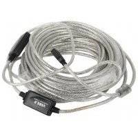 Кабель-адаптер USB2.0-repeater, удлинительный активный <Am--Af 10м VCOM <VUS7049-10M VUS7049
