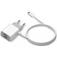 Сетевое зарядное устройство Jet.A , 2xUSB, 2,1 A, white UC-C14