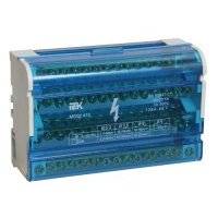 Шины на DIN-рейку в корпусе (кросс-модуль) 3L+PEN IEK YND10-4-15-125 YND10-4-15-125