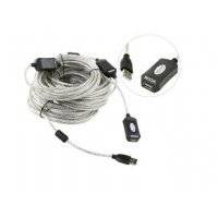 Кабель-адаптер USB2.0-repeater, удлинительный активный <Am--Af 25м VCOM <VUS7049-25M VUS7049-25M