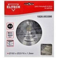 Пильный диск Elitech 1820.053300