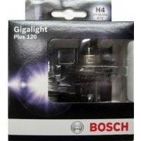 Bosch H4 12V- 60/55W (P43t) (+120% света) Gigalight Plus 120 2шт 1987301106