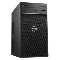 Рабочая станция DELL Precision 3630, Intel Xeon E-2224, DDR4 16Гб, 1000Гб, 256Гб(SSD), NVIDIA Quadro P1000 - 4096 Мб, DVD-RW, CR, Windows 10 Professional, черный [3630-5932] 3630-5932