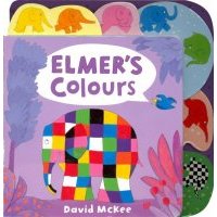 Elmer's Colours: Tabbed Board Book 