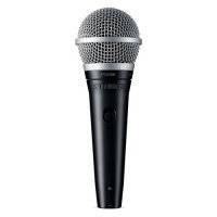 Микрофон Shure , черный/серебристый PGA48-XLR-E