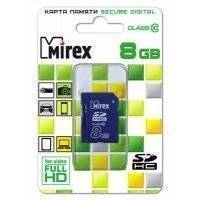 Карта памяти Mirex SDHC 8GB 13611-SD10CD08