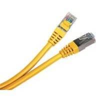 Патч-корд F/­UTP 5е категории 1м Hyperline желтый PC-LPM-STP-RJ45-RJ45-C5e-1M-LSZH-YL