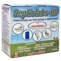 Средство Septictabs-hd для туалетов выгребного типа и накопительных баков для отходов