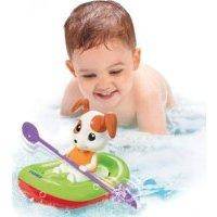Игрушка для ванны "Щенок на лодке", TOMY 