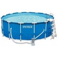 Intex Metal Frame 457х122см (синий) 28242