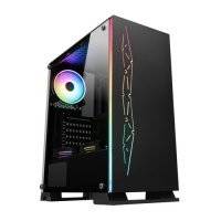 Корпус Formula черный без БП ATX 1x120mm 2xUSB2.0 1xUSB3.0 audio bott PSU F-3402