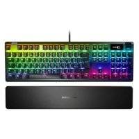 Клавиатура Steelseries Apex Pro Ru механическая черный USB for gamer LED 64626