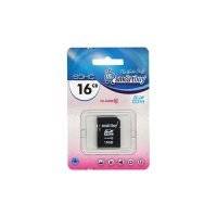 Карта памяти Smartbuy SDHC 16GB Class 10 (SB16GBSDHCCL10)