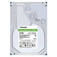 Внешний жёсткий диск Toshiba SATA-III 8Tb HDWT380UZSVA Surveillance S300 (7200rpm) 256Mb 3.5"