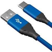 Дата-кабель Akai CBL208 USB-microUSB Blue