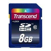 Карты памяти Transcend TS8GSDHC10 8Gb class 10