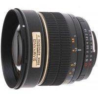 Объективы для фото и видеокамер Samyang MF 85mm f/1.4 AS IF Sony A