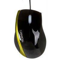 Компьютерные мышки Canyon CNR-MSO01G Black-Green USB