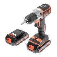 Дрель-шуруповерт Black & decker Asd18kb-qw