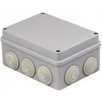 plc-kmr-050-042 Коробка распаячная КМР-050-042 пылевлагозащитная, 10 мембранных вводов, уплотнительный шнур (196х142х80) PROxima EKF КМР-050-042 PROxima