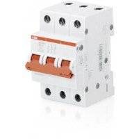 2CDD273111R0063 Рубильник 3пол. SHD203/63 рычаг крас. ABB SHD203/63