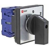 pk-1-23-25 Переключатель кулачковый ПК-1-23 25А 3P 1-0-2 PROxima EKF PROxima ПК-1-23