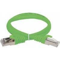 PC02-C5EF-3M ITK Коммутационный шнур (патч-корд), кат.5Е FTP, 3м, зеленый IEK 