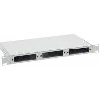 FOBX24-1U-000 ITK 1U Оптический распределительный кросс до 24 портов (без планок, под 8п-3шт) IEK
