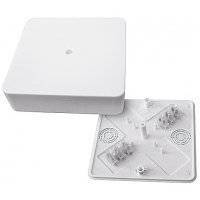 plc-kmr-030-032kg Коробка разветвительная КМР-030-032кг наружная (104х104х28) белая с клеммником PROxima EKF КМР-030-032 PROxima