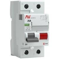 rccb-2-40-30-ac-av Устройство защитного отключения DV 2P 40А/ 30мА (AC) AVERES EKF 