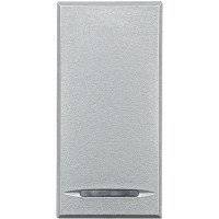 HC4054 Axolute Переключатель промежуточный 1Р 16 А 250 В~ цвет алюминий Упаковка (10 шт.) Bticino 